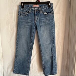 Aeropostale Straight Leg Ankle‎ Jeans Women’s Size 0 Light Wash Classic Preppy